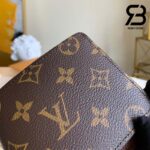 Ví LV Multiple Wallet Momogram Màu Nâu Best Quality