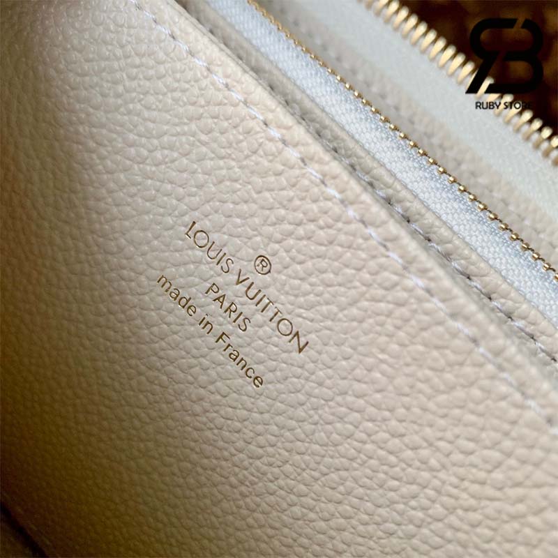 Ví LV x YK Zippy Wallet Bicolor Crème Rose Trianon Best Quality