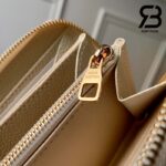 Ví LV x YK Zippy Wallet Bicolor Crème Rose Trianon Best Quality
