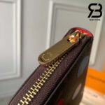 Ví LV Zippy Wallet Monogram Multicolor Dots Màu Nâu Best Quality
