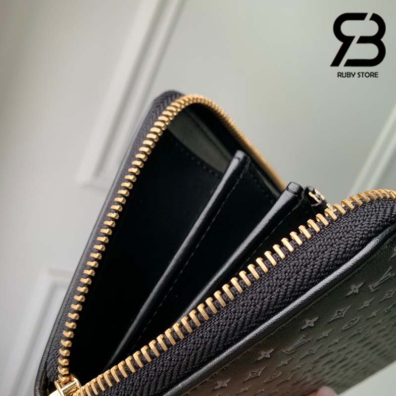 Ví LV Zippy Wallet Màu Đen Monogram Best Quality