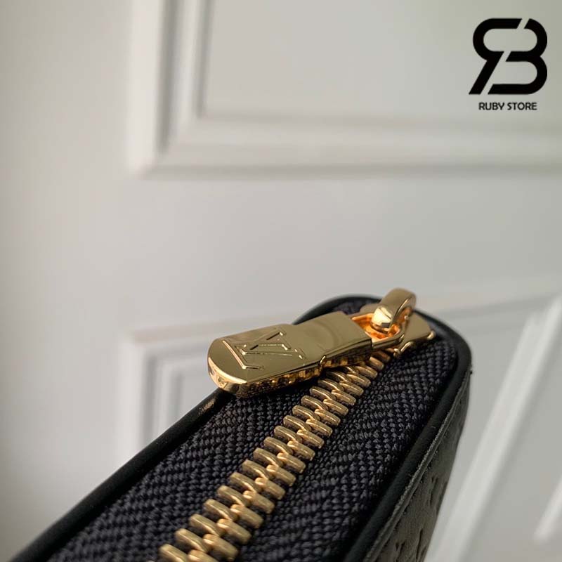 Ví LV Zippy Wallet Màu Đen Monogram Best Quality