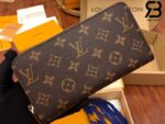 Ví LV Zippy Wallet Monogram Màu Nâu Best Quality
