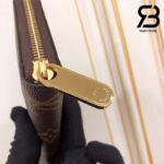 Ví LV Zippy Wallet Monogram Màu Nâu Best Quality