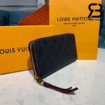 Ví LV Zippy Wallet Monogram Empreinte Màu Xanh Navy Best Quality