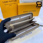 Ví LV Zippy Wallet Turtledove Monogram Empreinte Màu Be Best Quality
