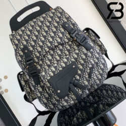 Ba Lô Dior Maxi Gallop Backpack Beige And Black Oblique
