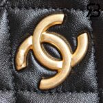 Túi Chanel 23A Hobo Bag Màu Đen Lambskin 24CM Best Quality