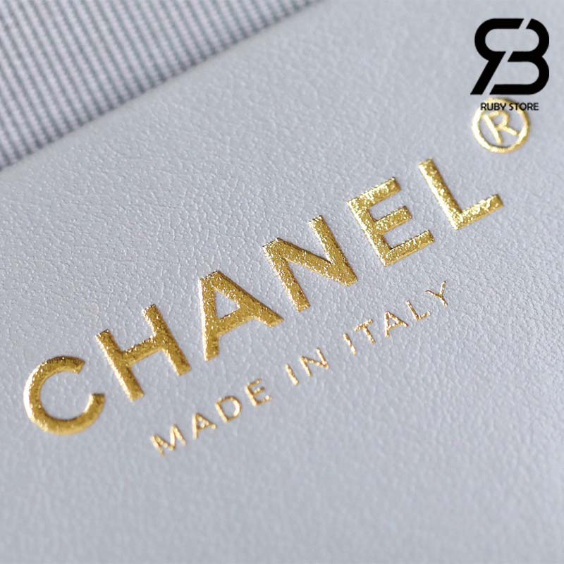Túi Chanel 23B Hobo Bag Màu Xám Lambskin 23CM Best Quality