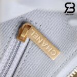 Túi Chanel 23B Hobo Bag Màu Xám Lambskin 23CM Best Quality