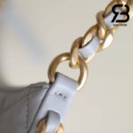 Túi Chanel 23B Hobo Bag Màu Xám Lambskin 23CM Best Quality