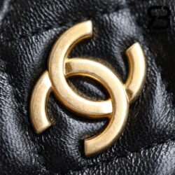 Túi Chanel 23B Large Hobo Bag Màu Đen Lambskin 29CM Best Quality