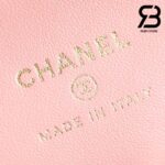 Túi Chanel Kelly 2023 Mini Clutch With Chain Bag Màu Hồng Sakura Da Calfskin Best Quality