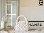 Túi Chanel Kelly 2023 Mini Clutch With Chain Bag Màu Trắng Da Calfskin Best Quality