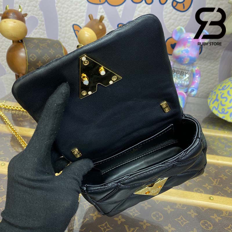 Túi LV Pico Go-14 Malletage Màu Đen Da Lambskin Best Quality