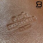 Dép Hermes Izmir Sandal Blanc Gomme Epsom Marron Mahogany Sole Best Quality