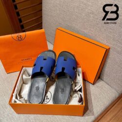 Size 39 đến 45 Có thể đặt size 1/2 Quai da epsom màu xanh Bleu Electric Đế da bê trơn màu đen Noir Toàn bộ nguyên liệu nhập khẩu Chất lượng 99.99% Nhận order theo phối màu, loại da mà khách yêu cầu
