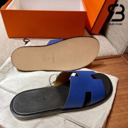 Size 39 đến 45 Có thể đặt size 1/2 Quai da epsom màu xanh Bleu Electric Đế da bê trơn màu đen Noir Toàn bộ nguyên liệu nhập khẩu Chất lượng 99.99% Nhận order theo phối màu, loại da mà khách yêu cầu