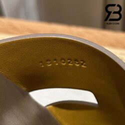 Dép Hermes Izmir Sandal Xám Etain Epsom Best Quality