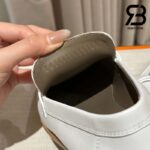 Giày Hermes Destin Loafer Trắng Blanc Calfskin Best Quality