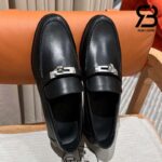 Giày Hermes Destin Loafer Đen Noir Calfskin Best Quality