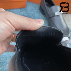 Giày Hermes Destin Loafer Đen Noir Calfskin Best Quality