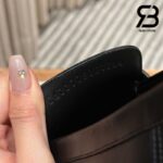 Giày Hermes Faubourg Loafer Đen Noir Calfskin Natural Best Quality