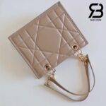 Túi Dior Small Essential Tote Bag Màu Nâu Hazelnut Calfskin Best Quality