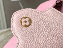 Túi LV Capucines Mini Màu Hồng Candy Monogram Chain Taurillon 21CM Best Quality