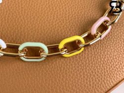 Túi LV Capucines MM Màu Nâu Hazelnut Mutilcolor Chain 31CM Best Quality