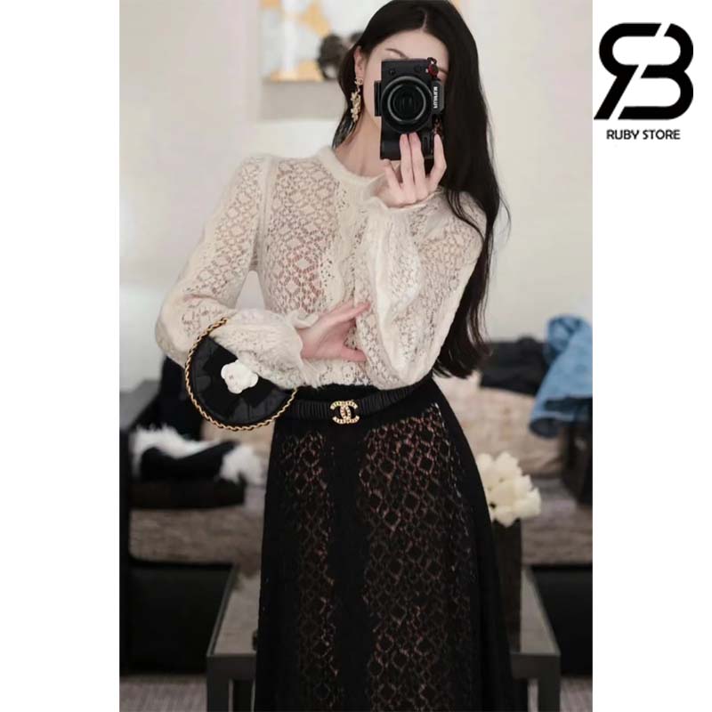 Túi Chanel 23 Pouch Màu Đen Lambskin Best Quality