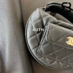 Túi Chanel 23B Cargo Pouch Màu Đen Caviar Best Quality