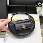 Túi Chanel 23B Cargo Pouch Màu Đen Caviar Best Quality