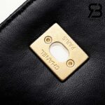 Túi Chanel 23B Mini Flap Bag With Top Handle Màu Đen Caviar 20CM Best Quality