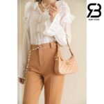 Túi Chanel 23K 19 Logo Mini Hobo Bag Màu Nude Beige Calfskin 20CM Best Quality