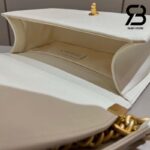 Túi Chanel Boy Medium Trắng Da Caviar GHW Best Quality