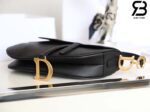 Túi Dior Saddle Đen Grained Calfskin 25CM Best Quality