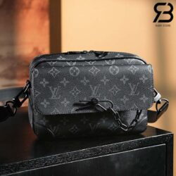 Túi LV Steamer Messenger Monogram Eclipse 24CM Best Quality