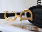 Túi Mini Dior Saddle Đen Grained Calfskin 19CM Best Quality