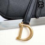 Túi Mini Dior Saddle Đen Grained Calfskin 19CM Best Quality