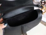 Túi Mini Dior Saddle Đen Grained Calfskin 19CM Best Quality