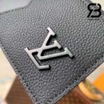 Ví LV Aerogram Coin Card Holder Màu Đen Best Quality