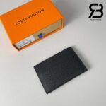 Ví LV Card Holder Màu Đen Taiga Best Quality
