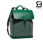 Ba Lô Goyard Alpin MM Backpack Màu Xanh Canvas 39CM Best Quality