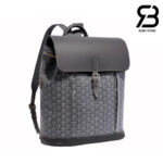 Ba Lô Goyard Alpin MM Backpack Màu Xám Canvas 39CM Best Quality