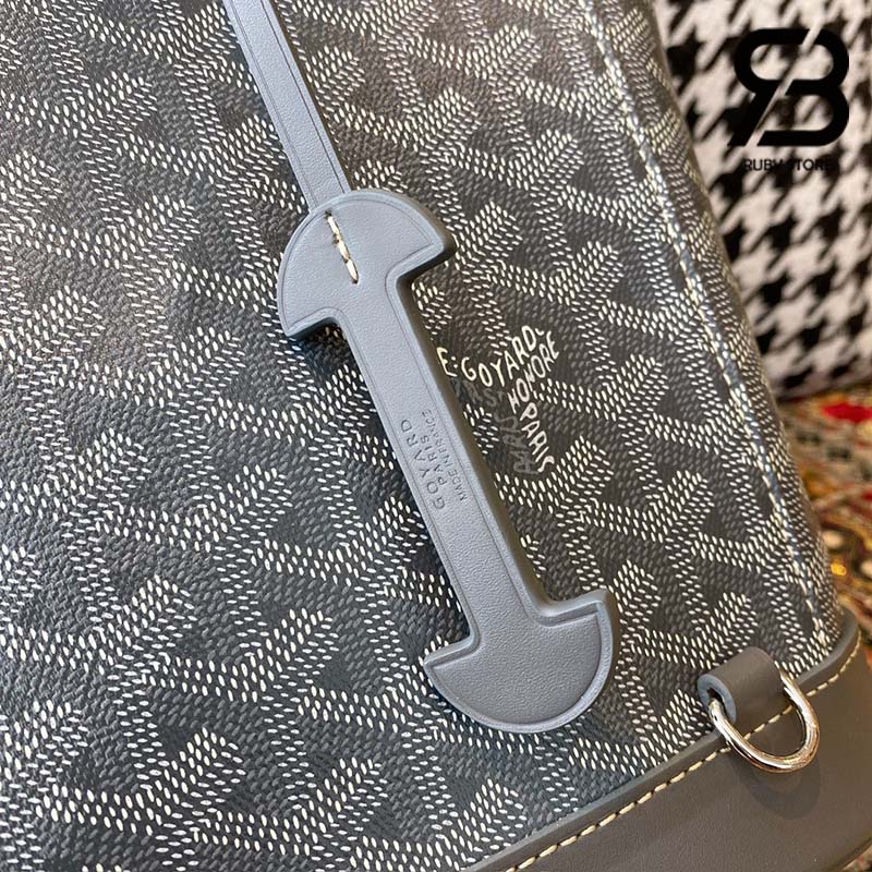 Ba Lô Goyard Alpin MM Backpack Màu Xám Canvas 39CM Best Quality