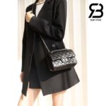 Túi Chanel 2.55 Mini Flap Bag Màu Đen Calfskin SHW 20CM Best Quality