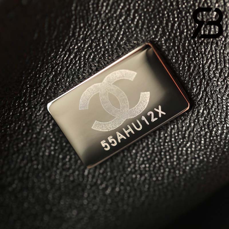 Túi Chanel 2.55 Mini Flap Bag Màu Đen Calfskin SHW 20CM Best Quality