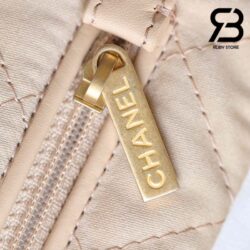 Túi Chanel 22 24C Shopping Bag Trắng Da Bê Bóng GHW 45CM Best Quality