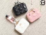 Túi Dior Caro Box Bag Hồng Calfskin Best Quality
